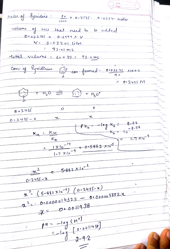 Maill of Pyridere Cox 0:21350-02241 mals 1000 volume of He that need to be added 0.0224106999 Ve 0303201 litre = 32-01 m2 Tot
