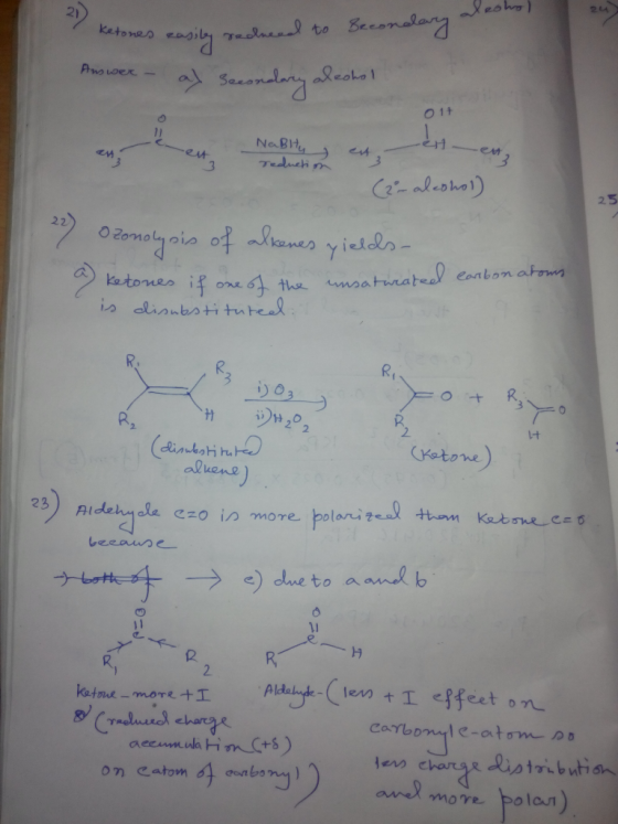 24 Ketones Anguoer Sonadary aleato 0 1+ NaBHy Taducti m en Ce- aleoho) yields katones if oe 6 the is dinnbsti tuteal nsatwrat