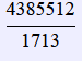 4385512 1713