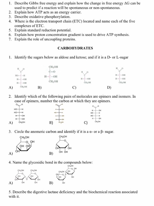 Describe Gibbs free energy and explain how the cha