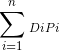 ᎠiᏢ i=1