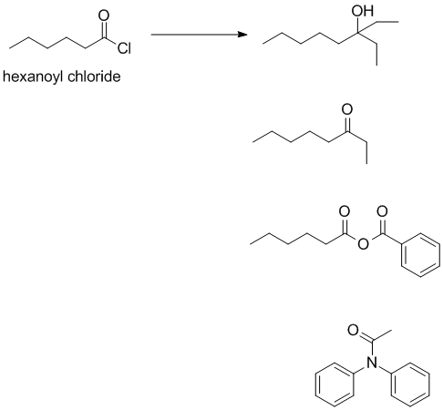он CI hexanoyl chloride