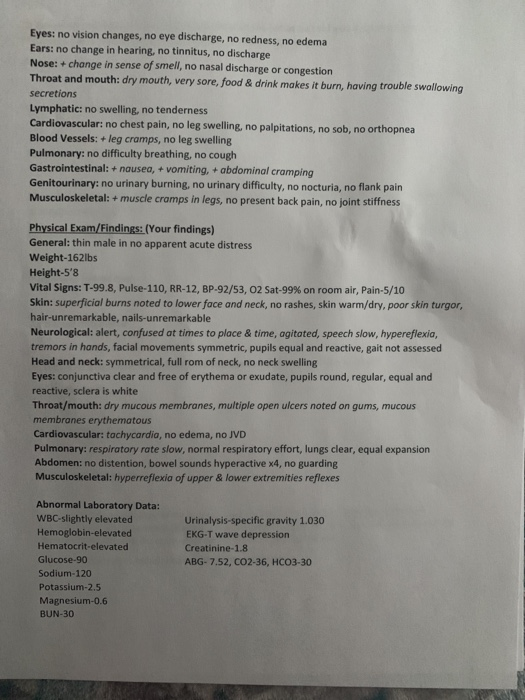 Eyes: no vision changes, no eye discharge, no redness, no edema Ears: no change in hearing, no tinnitus, no discharge Nose: +