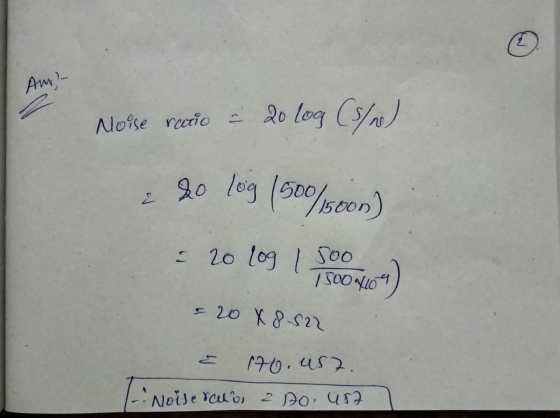 Amy- - Noise ratio 20 log (9/6) : 90 169 (500/50on) & 20 log | 500 1500 104) 520 X 852 گئے 176. usz. Noise rahu 2 DO 457
