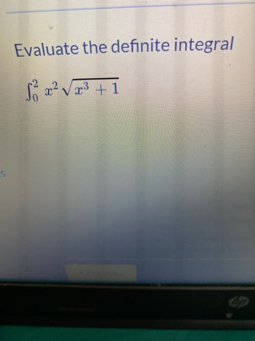 Evaluate the definite integral 2 02 173 +1. 약 s