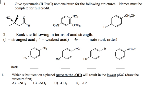 Give systematic (IUPAC) nomenclature for the follo