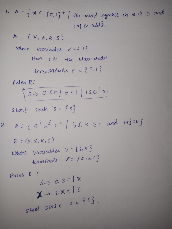 O, t s 0 and. 1s odd } . tHere sis the starut ntate s tant stake s s ere variables v isxj Rules R: sasclx start stat e