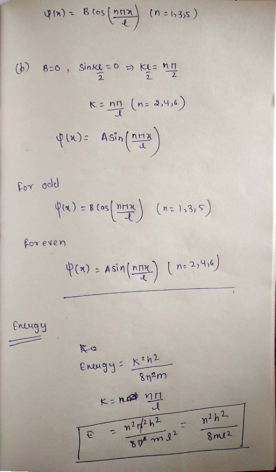 B Cos ( nn n)r (n = 153,5) 8EO SinkKe - o k 2 2 Knn (n a,4,6) Pin) Asin nH2 for odd x)=B (os n 1 (1,3, for even PCn) Asin(n (