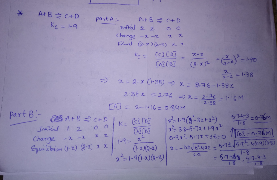 Past A :- 月+ B C+D Change 2-X-1-38 2 38 Part B 51-4-3 た1-9 (3-3사간) Change -n-u xx (!-x)(2-z) | χ=_btJb.ua 1-g 5-7+43, 51-4-3 2a