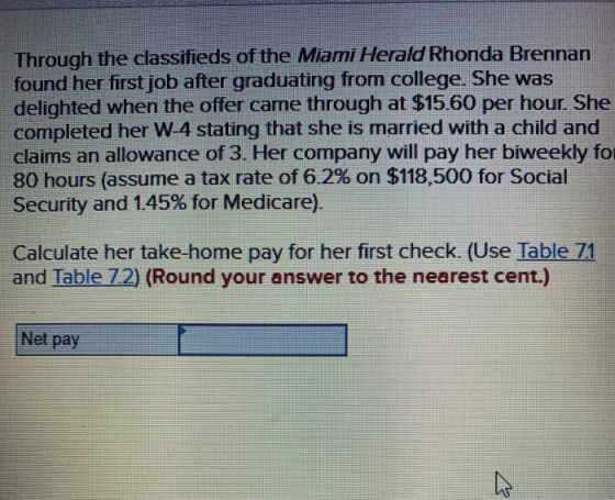 Through the classifieds of the Miami Herald Rhonda Brennan found her first job after graduating from college. She was delight