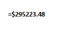 =$295223.8