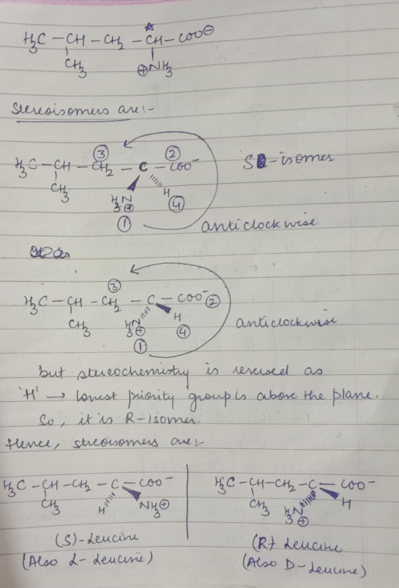 the-CH-C - CH-cooo Stereoisomers are! SO-isomer z anti clock wise opeo 1 C- CH - CH - C - coo o H / anticlockwise but stereo
