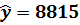 y = 8815