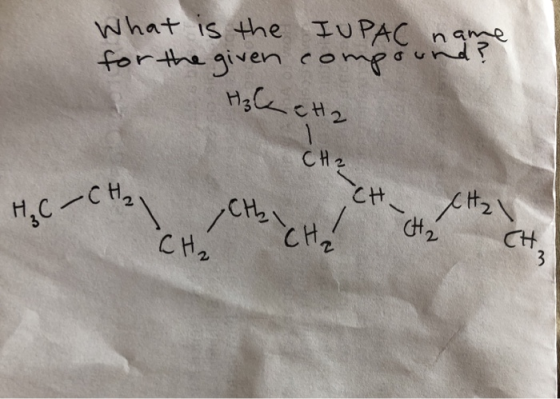 What is the IUPAC name for the given compound? & Hala eta C* - HAC-CH2 - CH₂