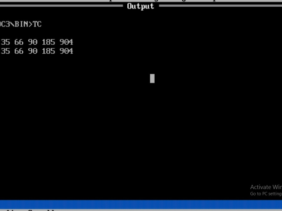 Output C3 BIN TC 35 66 90 185 904 35 66 90 185 904 Activate Wi Go to PC setting