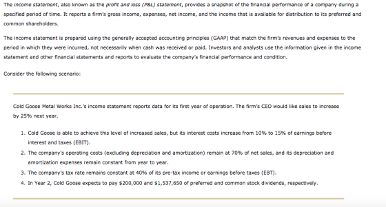 The income statement, also known as the profit and loss (P&L) statement, provides a snapshot of the financial performance of