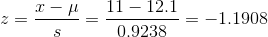 _ μ 11-12.1 一一1.1908 0.9238