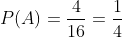 P(A) _ 16-4 1
