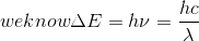 weknowAE = hv =