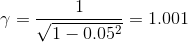 V1-0.057 = 1.001