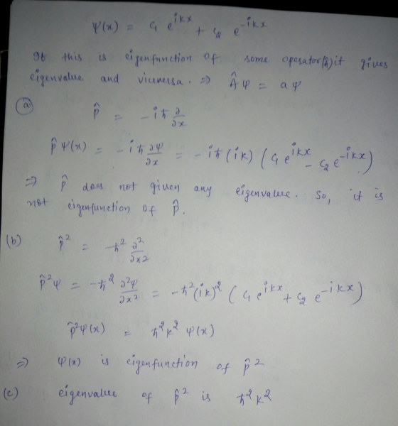 方2. つメ へ2 eigen value of f2 is