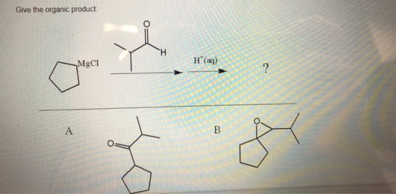 Give the organic product: 10 MgCl H (aq)