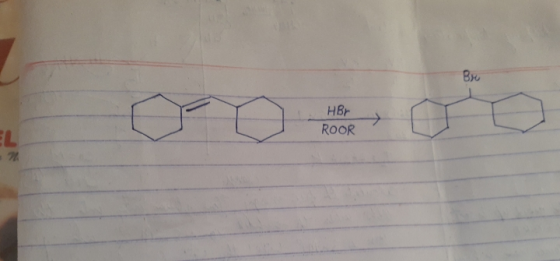 HBr ROOR