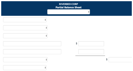 RIVERBED CORP Partial Balance Sheet $