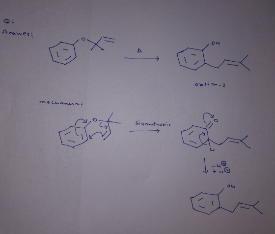 Answer: 04 obtion. 2 mechanism Siamatrobic I t4