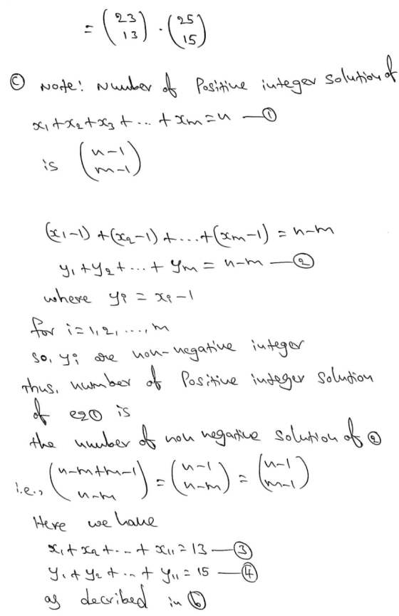 = (23) -(5) o wote! Number Positive integer solution of xitxa txt... taman is (wmd 621-1) +36-1) +...+(Bem-1) = ham Yityqt...