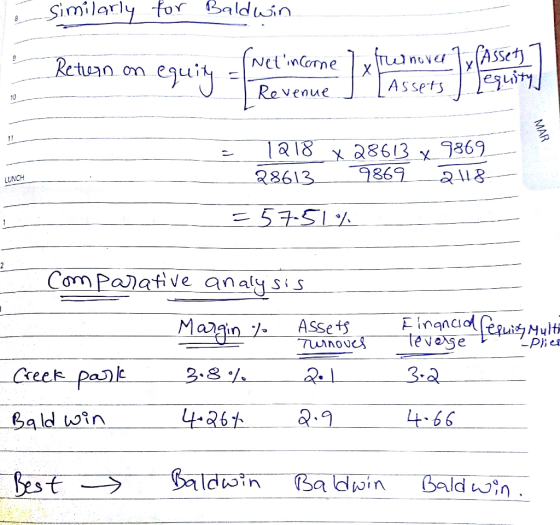 Similarly for Baldui,n Revenue LUNCH 3 9869-aug Com PaaVe anay ss Baldwin 4 36 t