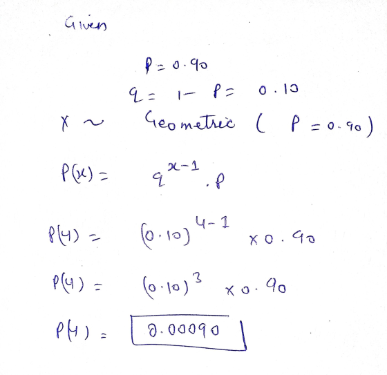 Assume The Geometric Distribution Applies Use The Given Probability Of