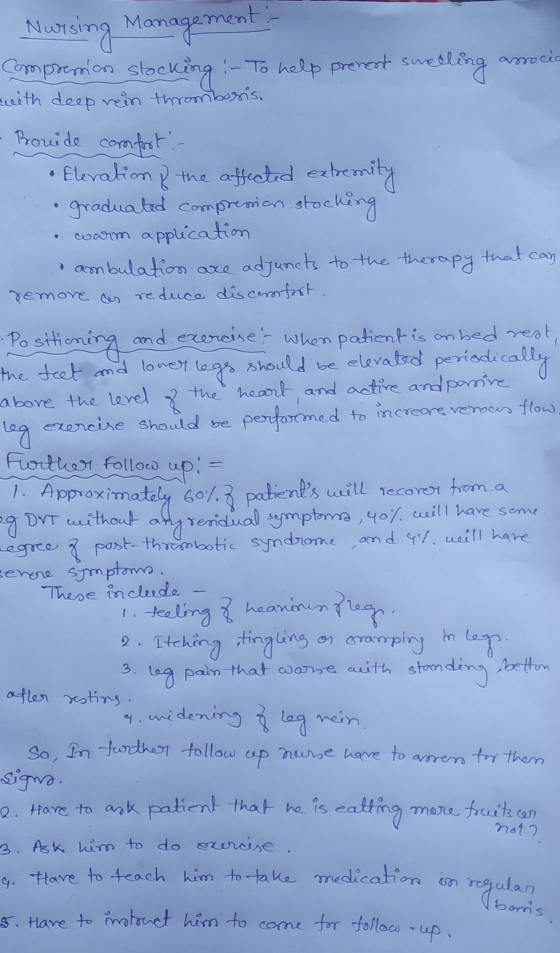 Nursing Manager Compression stocking :- To help prevent swelling associa with deep rein thrombosis, - Brouide comfort: • Ele