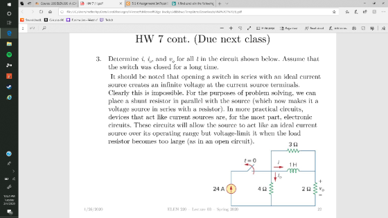 S i Cauze: 205 ELEN220 ACE ir paf X C SSE Assignment 3m7raat: 1.find and win the foloxing + v > file://cyUsers/car/ApaData/lo