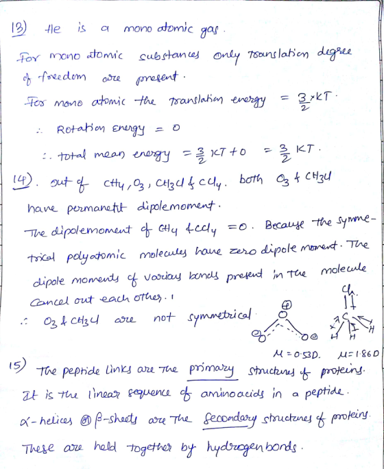 19)tle s a mono domic ga For mono adtomic cubsha ondy 7saunlaen dug 2 hane permanett dipole moment tical polyadomic molecules