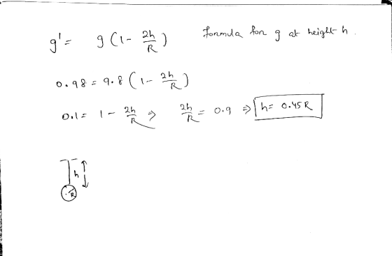 fonmua on 9 C1-) 2h a heig h 3 2৮ R o.9 h o.45 R