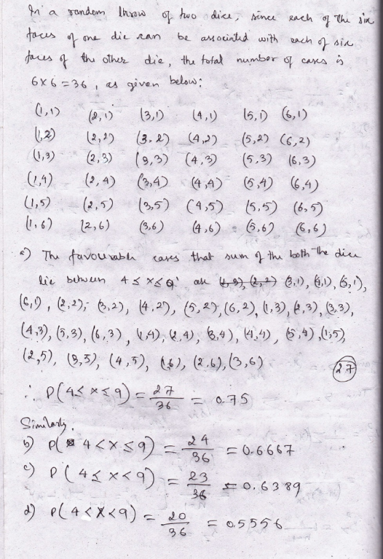 ocidd with each drai 6 x 6 36 esiven beloud 03), (2,3) ( (1,5) (25) 11,6) 12,6) (9,5) 4 (9,5) (9,6) (4) (53) (63) G) ) (4,5) (55) (65 4,6), 6,63 (s. (4,63, (6,3), L, a, e) (2,5), (3,5), (45)) 4), (34)心,6) 606667 23