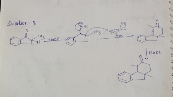 Solution- ONg CH3 CH3 NaDh Naoh