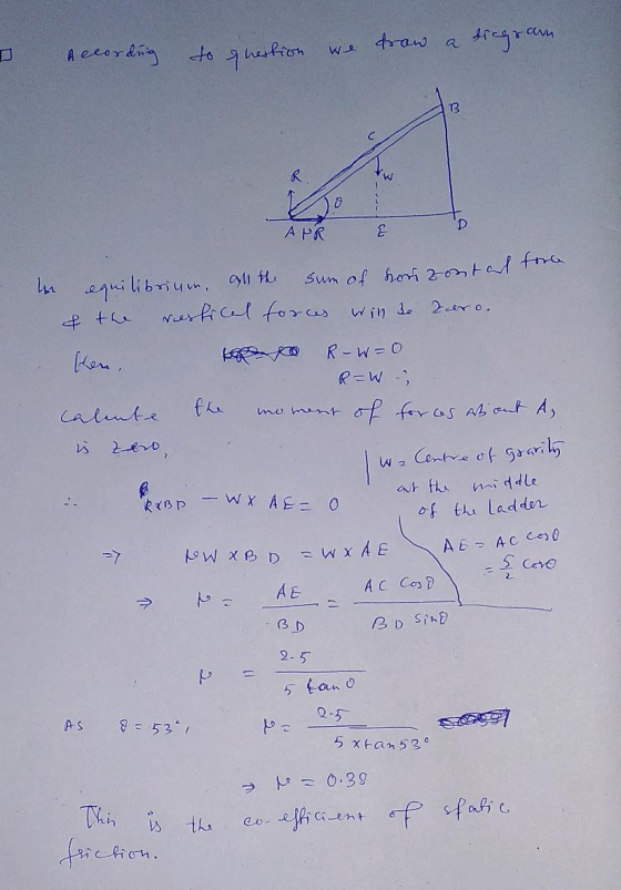 dregran traw a Aeeordng Wa A PR hoi 2 tat fra Sun of R-W=0 Ken RW of feras Ab at A, Calnte no mut 2o Centra of graril at fu m