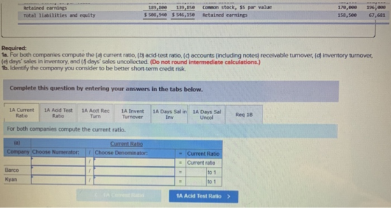 Retained earnings Total liabilities and equity 189,880 139,85e sses, 940 $546,152 common stock, ss par value Retained earning