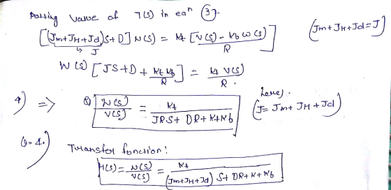 potting value of 7(s) in ean ez _ Sport Jug 4 Ja) s+ DJ wcs) = M [WG) - WoW6) 7 (3m+ JHtId=J] W(S) [JS+D+ NE No 7 = kq ves) R