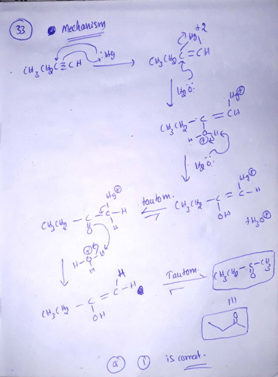33 ) @ Mechanism см, сць і си ild Ch Cach Lg с , -к = сія на 46 tautom. - 2 7 сесі ссор – ор де, са Tautom. @ ☺ is correct