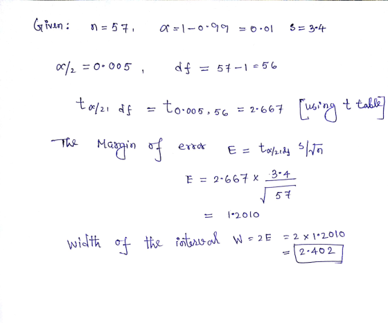 「us,ng t tak 0.00 5, 56 = 2.667 Main E= 2.667 x 3t = 1.2010 「の | 2.402