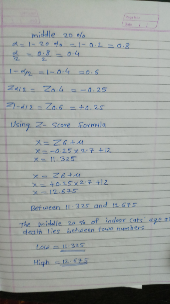 Pig Na: Date middle 20 0lo A-1-2Oo 1-0.2 - O.R 0.4 2 =TO.4 0.6 Zd12 Zo4 IO.2S Z-d12 Zo.6 +a.25 sing Formyla Z-SCore XIIO25 x