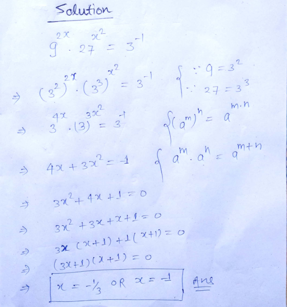Solution 2χ 2 27 3 2 X 9 2子 3 2 hn.n 2 2