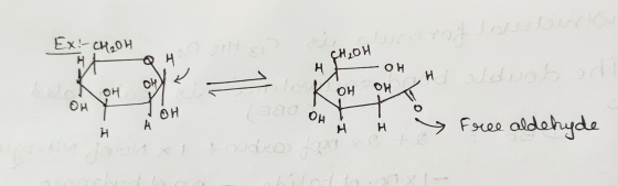 Ex-CH₂OH 왜20H म 아, | 11 OH 애 Hi aldubbed 이 ㅅ 애 OH OH OH ON A H H H » Free aldehyde