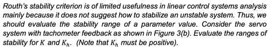 Rouths stability criterion is of limited usefulness in linear control systems analysis mainly because it does not suggest ho