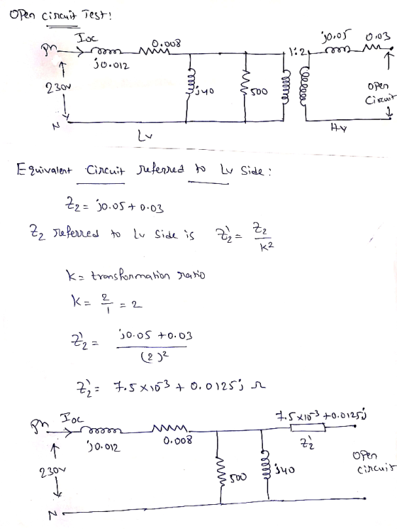 OPen cinaest Toc 2 jo.012 230v Open N Side 22=Jo.050.03 22 Jafered to 22 k2 k tronsonmahbn ao 2 0.oS o. 03 Toc .5I0.0125j Nw