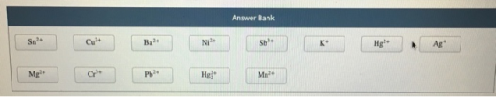 Answer Bank Mg? Mgs С Cut Pb Phot He M2+ Mu?