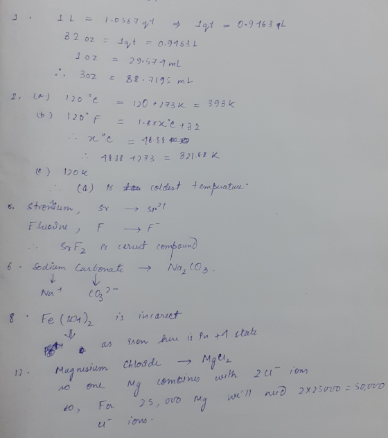 1-0567 qt 3 2 oz t O.9163 9L 0.9163 L 1 o2 2 9.571mL 3 7ס. 88.7195 m La) 2 , 120A 120 +273 K = 393k 1 2 b F 1&XXe t32 16.S8